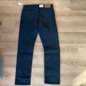 Gap men’s corduroy black jeans SLIM never worn